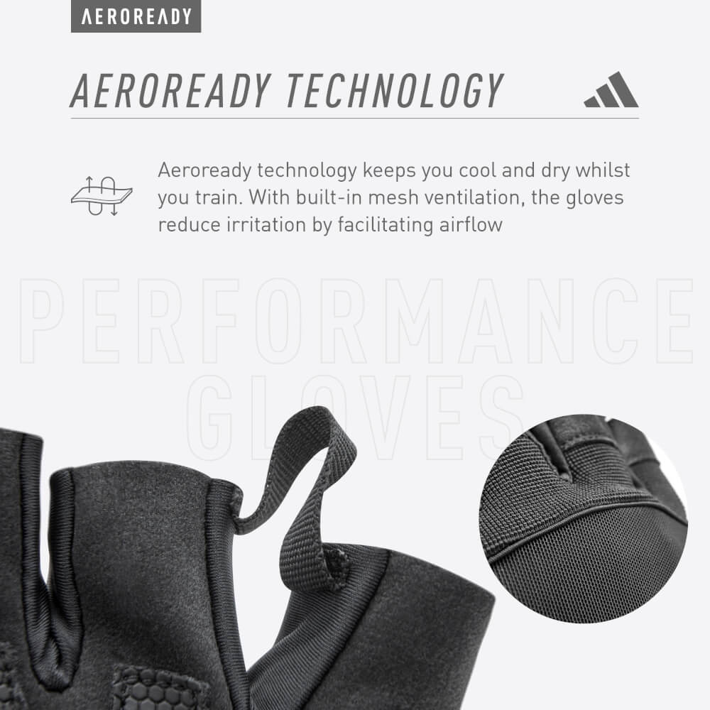 ถุงมือ Performance ADIDAS ADGB-13156-NL สีเทา ไซส์ XL